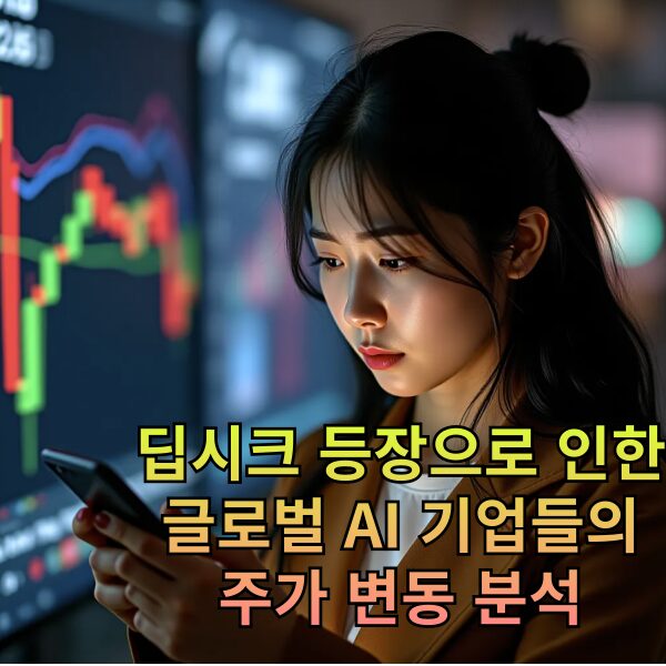 딥시크 등장으로 인한 글로벌 AI 기업들의 주가 변동 분석
