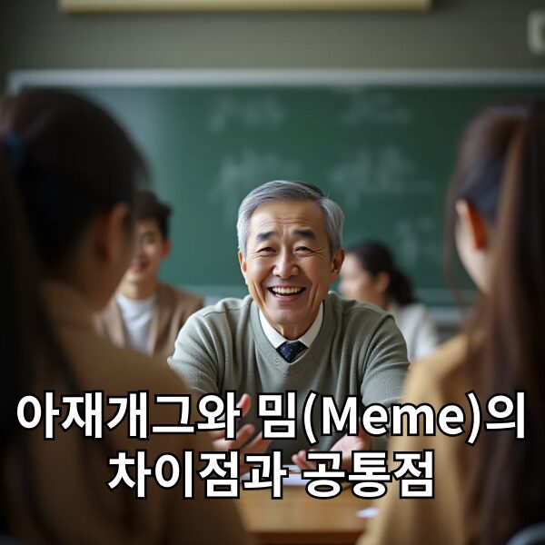 아재개그와 밈(Meme)의 차이점과 공통점