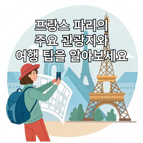 프랑스 파리의 주요 관광지와 여행 팁을 알아보세요
