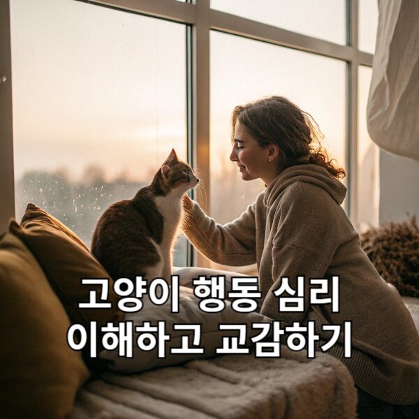 고양이 행동 심리 이해하고 교감하기