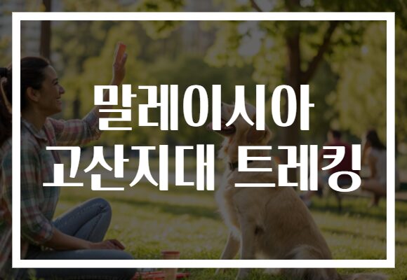 말레이시아 고산지대 트레킹