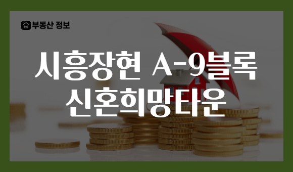 시흥장현 A-9블록 신혼희망타운