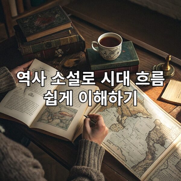 역사 소설로 시대 흐름 쉽게 이해하기