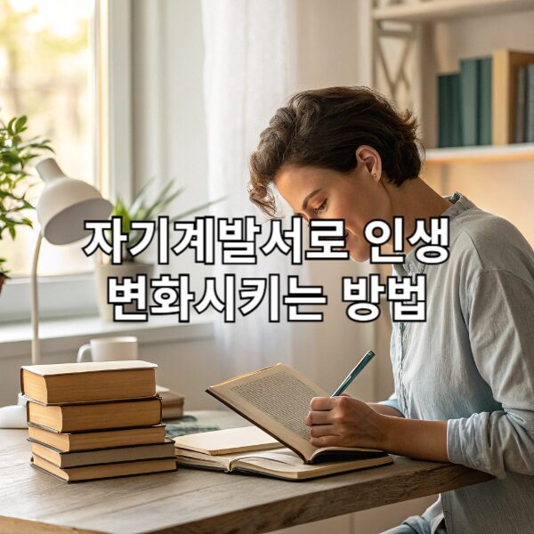 자기계발서로 인생 변화시키는 방법