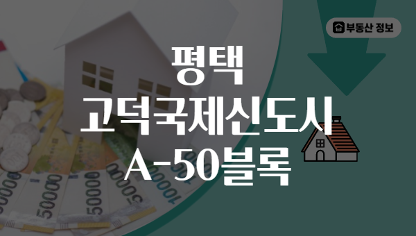 평택 고덕국제신도시 A-50블록