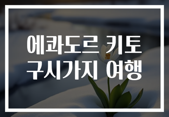 에콰도르 키토 구시가지 여행
