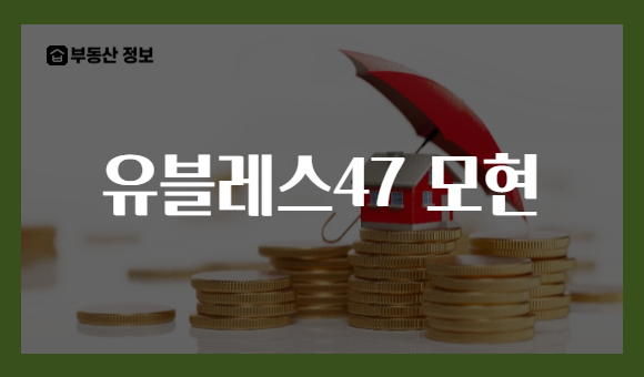 유블레스47 모현