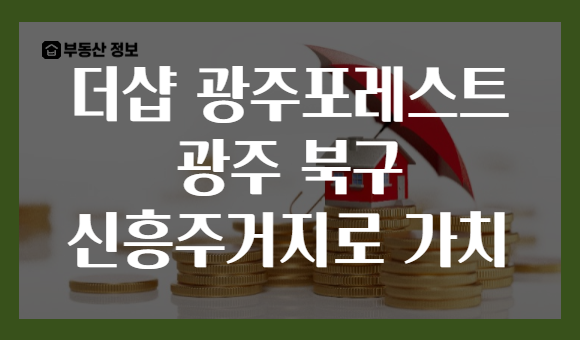 더샵 광주포레스트 광주 북구 신흥주거지로 가치