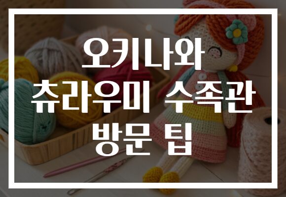 오키나와 츄라우미 수족관 방문 팁
