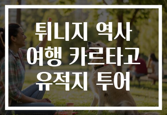 튀니지 역사 여행 카르타고 유적지 투어