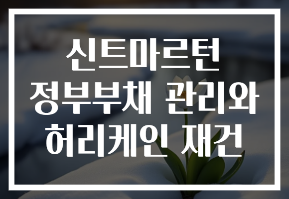 신트마르턴 정부부채 관리와 허리케인 재건