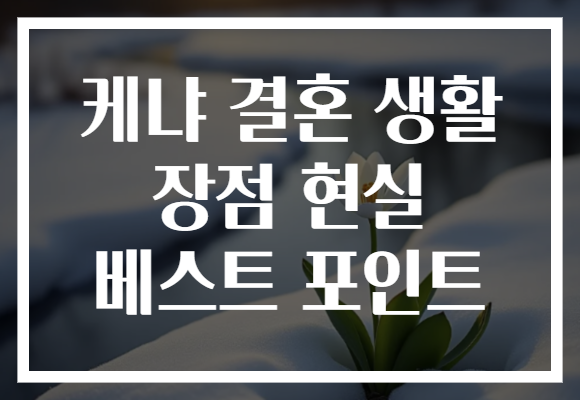 케냐 결혼 생활 장점 현실 베스트 포인트