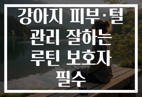 강아지 피부·털 관리 잘하는 루틴 보호자 필수