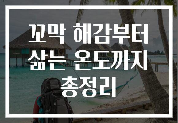 꼬막 해감부터 삶는 온도까지 총정리