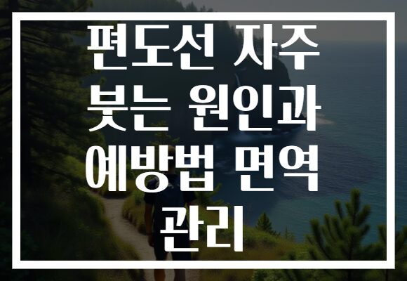 편도선 자주 붓는 원인과 예방법 면역 관리