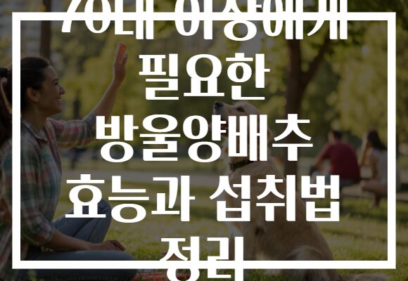 70대 이상에게 필요한 방울양배추 효능과 섭취법 정리