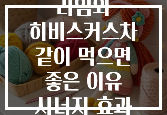 라임와 히비스커스차 같이 먹으면 좋은 이유 시너지 효과