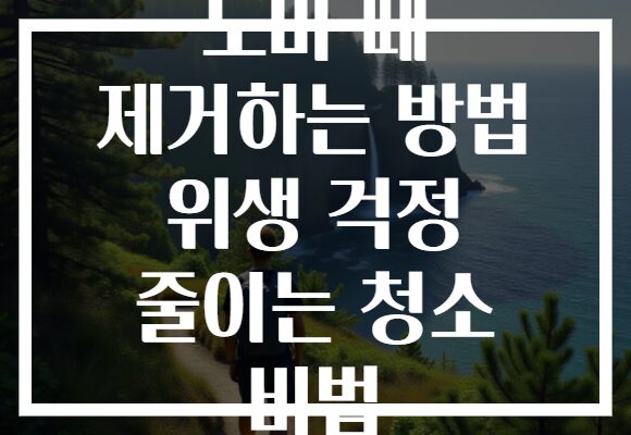 도마 때 제거하는 방법 위생 걱정 줄이는 청소 비법