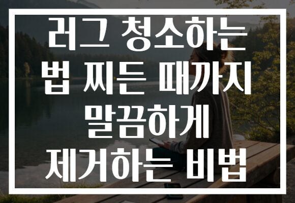 러그 청소하는 법 찌든 때까지 말끔하게 제거하는 비법