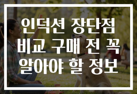 인덕션 장단점 비교 구매 전 꼭 알아야 할 정보