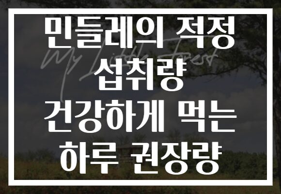 민들레의 적정 섭취량 건강하게 먹는 하루 권장량