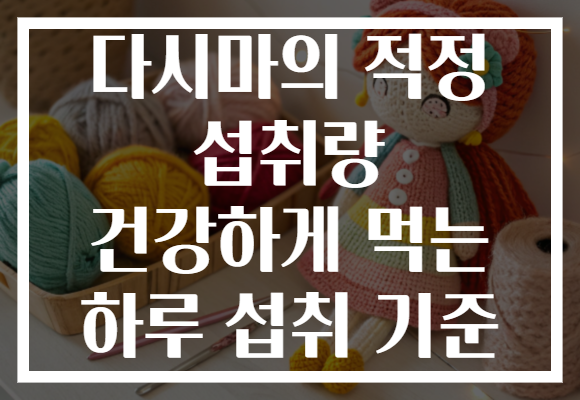 다시마의 적정 섭취량 건강하게 먹는 하루 섭취 기준