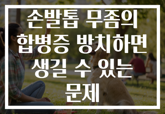 손발톱 무좀의 합병증 방치하면 생길 수 있는 문제