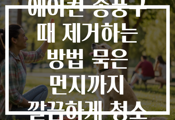 에어컨 송풍구 때 제거하는 방법 묵은 먼지까지 깔끔하게 청소