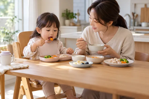 유아 식사 안전 점검 실용 가이드, 먼저 무엇을 확인해야 할까요 관련 AI 생성 예시 이미지