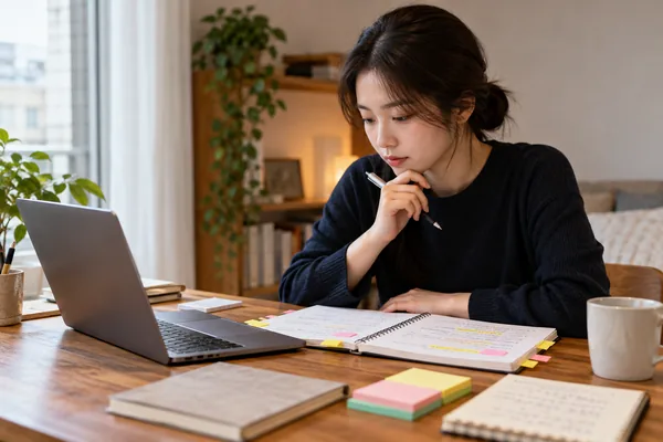 면접 후 정리에서 꼭 챙길 핵심 기준 관련 AI 생성 예시 이미지