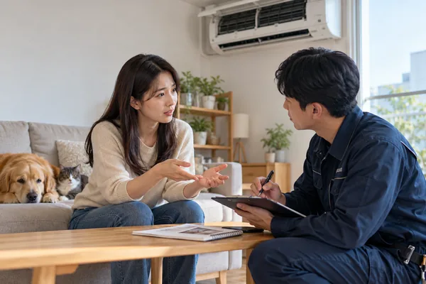 상담할 때 전달하면 좋은 정보 관련 AI 생성 예시 이미지