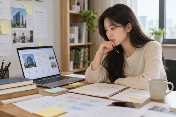 자기소개서 준비 순서 핵심 정리부터 잡아야 하는 이유 관련 AI 생성 예시 이미지