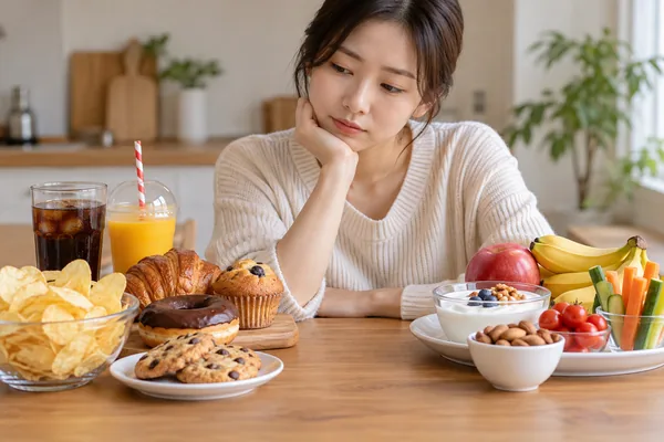 간식 섭취 주의사항 핵심 정리부터 확인해야 하는 이유 관련 AI 생성 예시 이미지