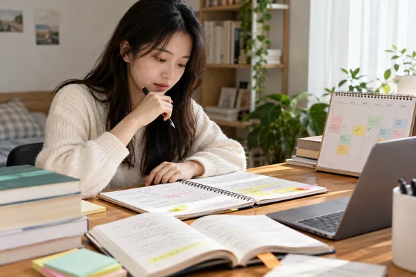 학습 계획 복습 방법 핵심 정리, 먼저 무엇을 기준으로 잡아야 할까요 관련 AI 생성 예시 이미지