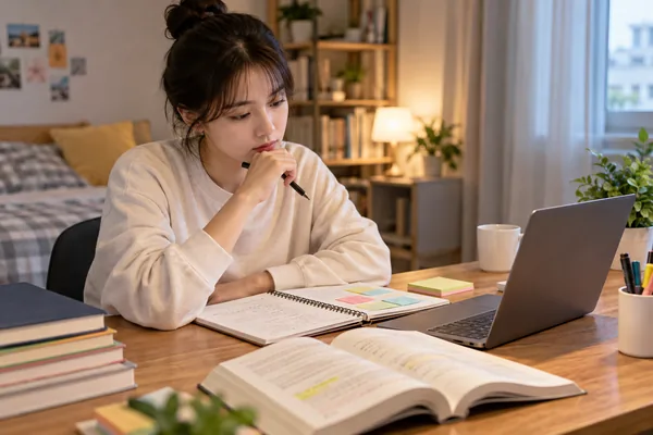 학습 계획 시작 방법 핵심 정리, 무엇부터 정해야 할까요? 관련 AI 생성 예시 이미지