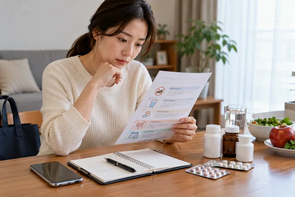 건강검진 준비사항 알아둘 점, 먼저 확인해야 할 기본 관련 AI 생성 예시 이미지