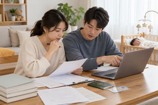 신청 전에 꼭 챙길 서류와 확인 순서 관련 AI 생성 예시 이미지