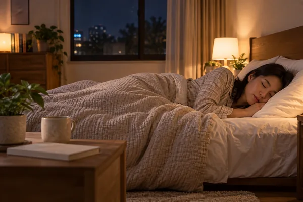 취침 시간 일정 관리 핵심 정리: 왜 일정하게 자는 것이 중요한가 관련 AI 생성 예시 이미지