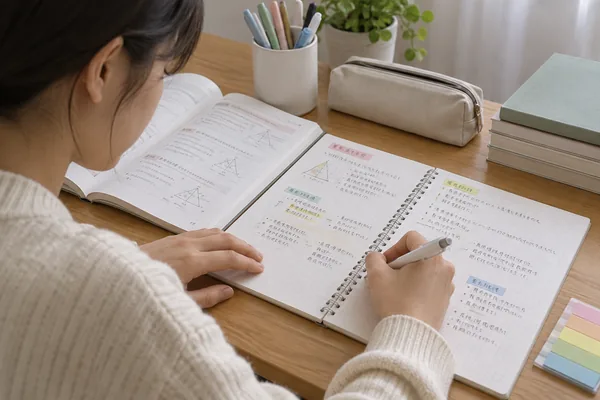기준을 세워 쓰면 무엇이 달라지나요? 관련 AI 생성 예시 이미지