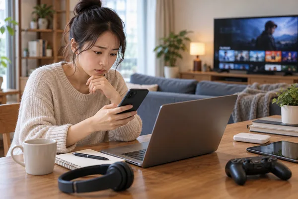 데이터 사용량 문제 점검 알아둘 점 관련 AI 생성 예시 이미지