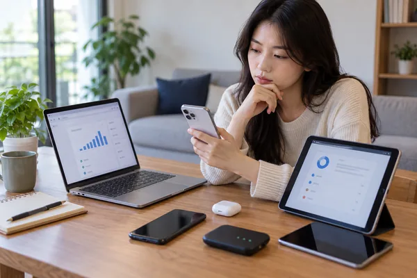 통신사 기록과 다를 때 살펴볼 점 관련 AI 생성 예시 이미지