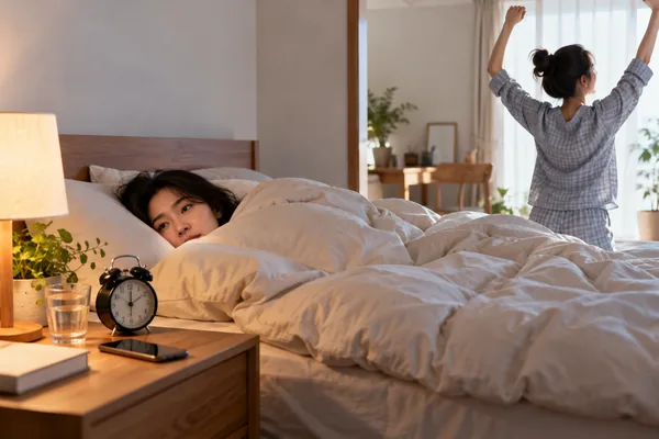 기상 시간 기록 방법 알아둘 점부터 먼저 정해야 하는 기준 관련 AI 생성 예시 이미지