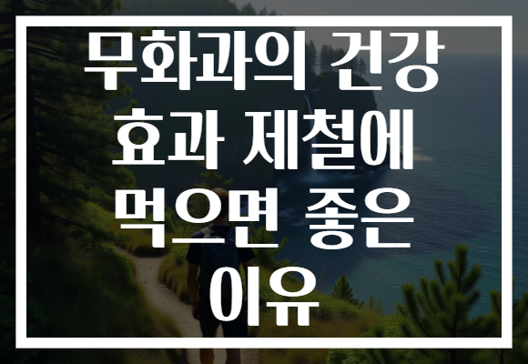 무화과의 건강 효과 제철에 먹으면 좋은 이유