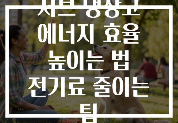 서브 냉장고 에너지 효율 높이는 법 전기료 줄이는 팁