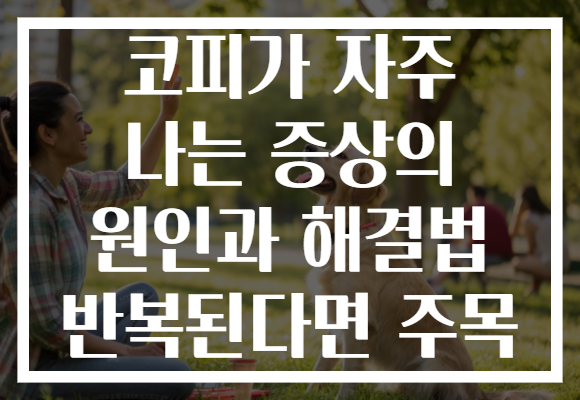 코피가 자주 나는 증상의 원인과 해결법 반복된다면 주목